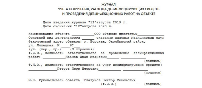 Какие организации обязаны вести журнал учета обработки посуды в ЛПУ